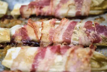 Belga al forno con pancetta