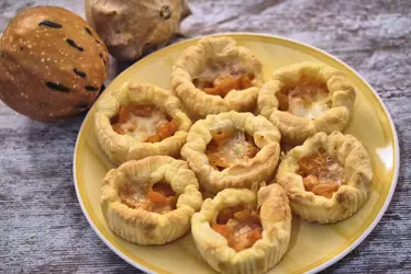 Cestini di pasta sfoglia alla zucca