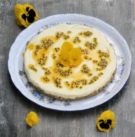 Cheese cake al passion fruit