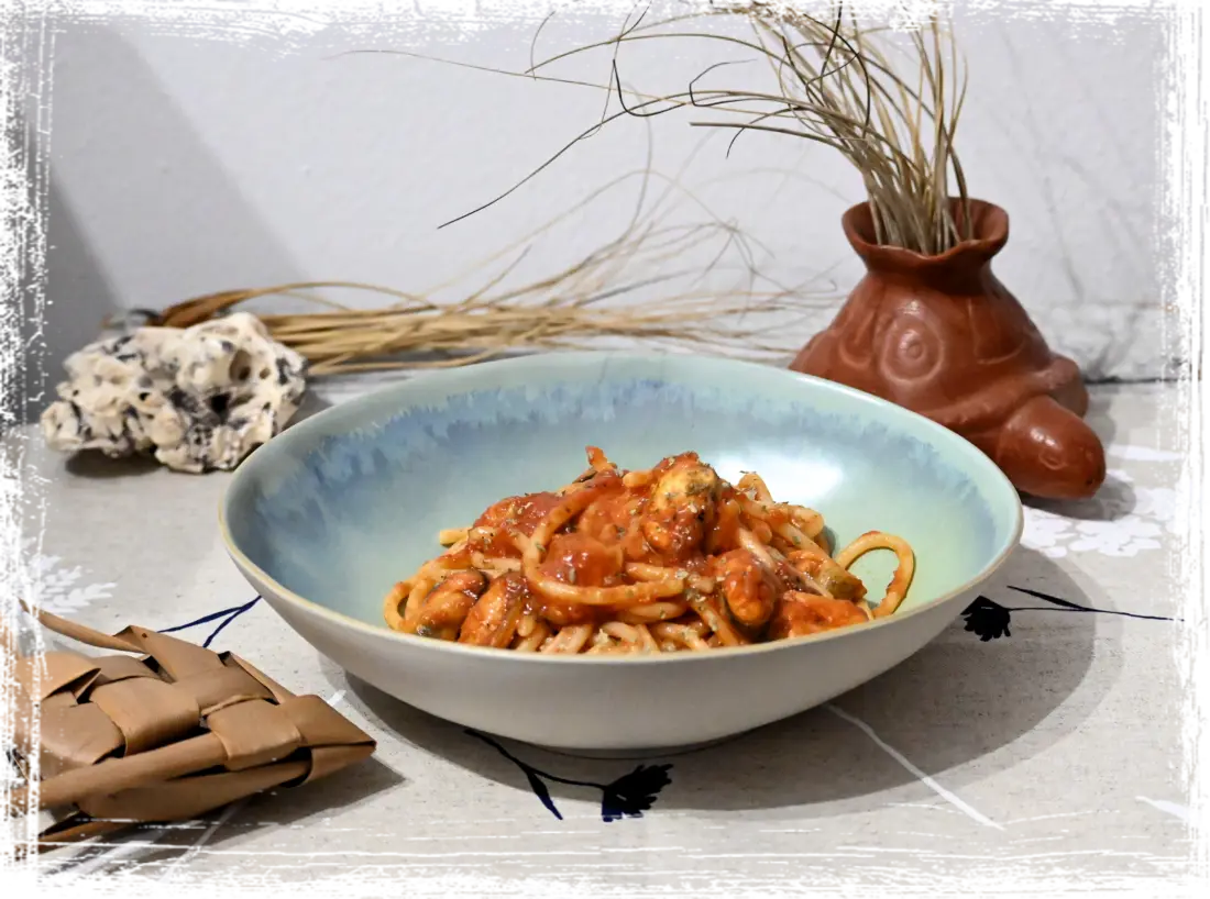 Spaghettoni con le cozze