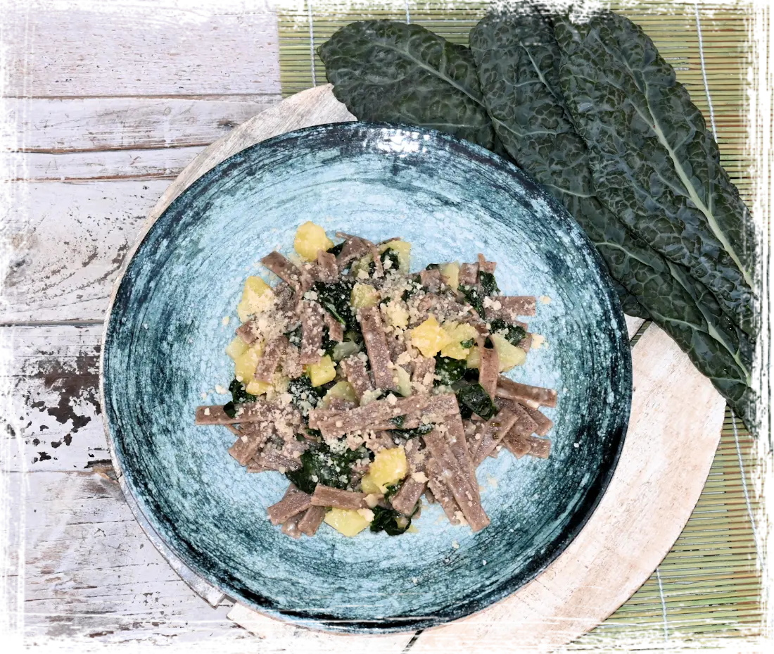 Pizzoccheri con cavolo nero